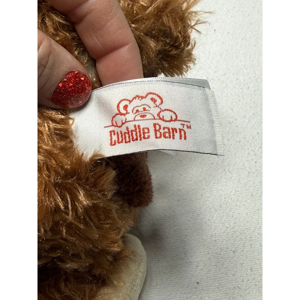 Cuddle Barn‎ Sweet Cheeks Monkey Plush Toy Interactive Sound Voice Talking